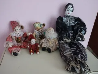 Set 5 Bambole Clown