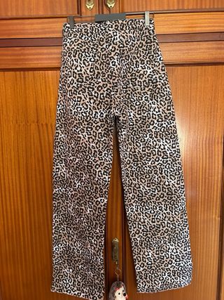 Vaqueros animal print nuevos a estrenar