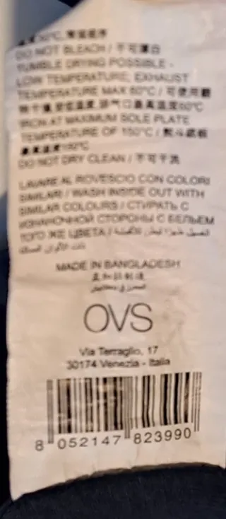 Pantaloni OVS blu tg. 8/9 anni