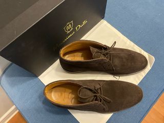 Botines Massimo Dutti Serraje Marrón