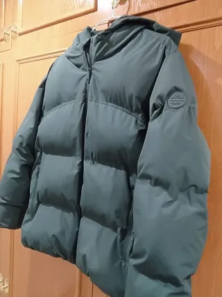 Parka invierno niño verde