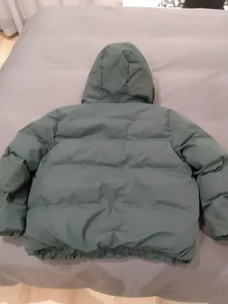 Parka invierno niño verde
