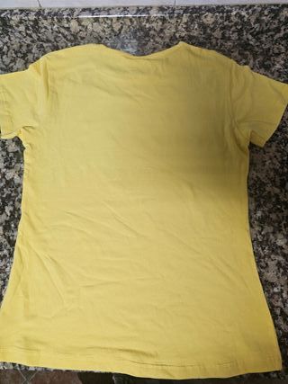 Camiseta Motomami Talla L Amarilla