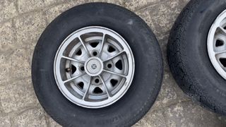 5 Llantas Aluminio Mini Clásico Dunlop D1