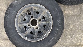 5 Llantas Aluminio Mini Clásico Dunlop D1