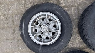 5 Llantas Aluminio Mini Clásico Dunlop D1