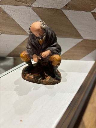 Figura Belén Ortigas 9cm con Sello