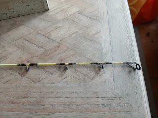 Caña de pescar 1800 boat.  SPEED TRIDIOM y Carrete