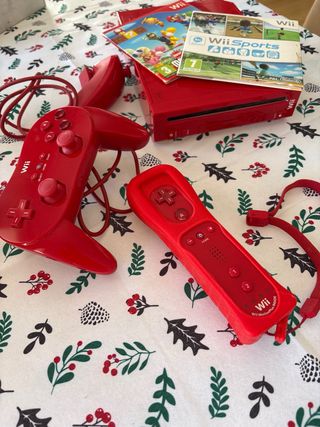 Nintendo Wii Roja
