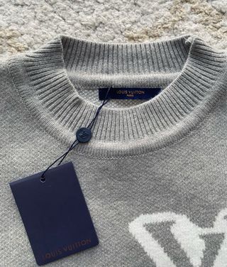 Jersey Louis Vuitton Gris y Blanco