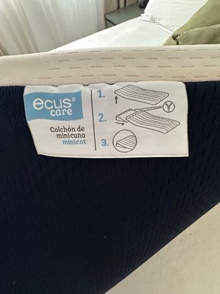 Minicuna Colecho Madera y Blanca