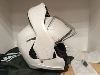 Casco HJC i100 Modular Blanco Perla Talla M