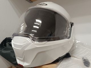 Casco HJC i100 Modular Blanco Perla Talla M