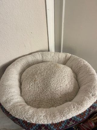 Cama Redonda Acolchada para Mascotas