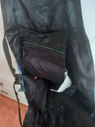 Bolso hobo con estampado hippie