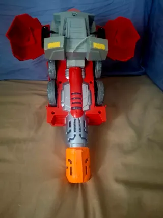 Camión Transformer Rojo y Azul