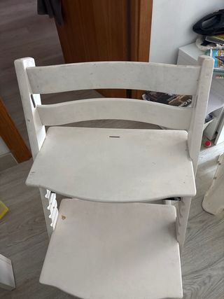 Seggiolone evolutivo bianco Stokke