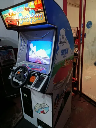 Recreativa Arcade Out Run Unidesa Sega