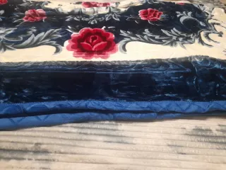 Manta Reversible CAM 210x240cm, doble manta