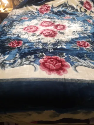 Manta Reversible CAM 210x240cm, doble manta