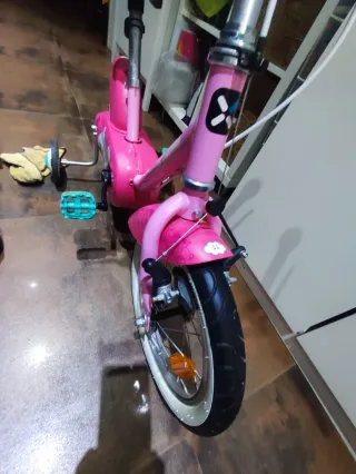 Bicicleta infantil unicornio 14