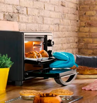 Cecotec Horno sobremesa negro