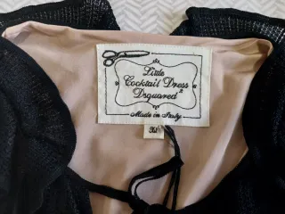 Vestido Dsquared2 Negro Talla M