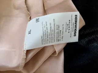 Vestido Dsquared2 Negro Talla M