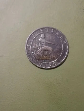 2 Monedas 1870 para Juan