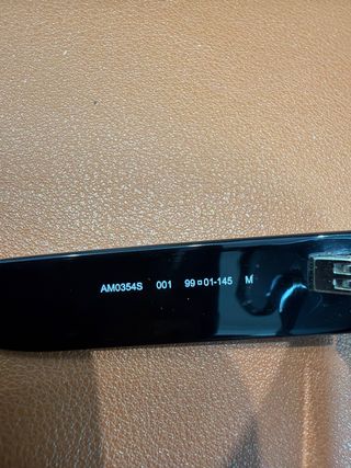 Gafas de sol Alexander McQueen negras