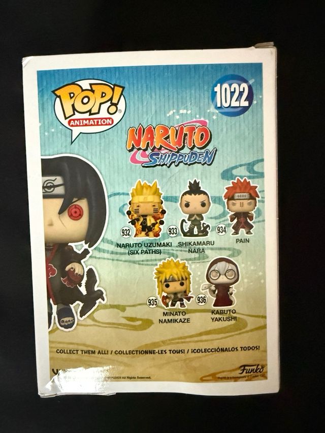 Funko Pop Naruto Itachi con Cuervos 1022