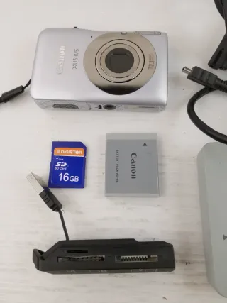 Canon IXUS 105 Cámara Digital Plata