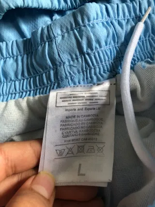 Conjunto deportivo Lacoste azul