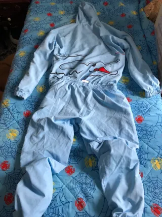 Conjunto deportivo Lacoste azul