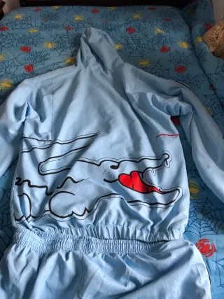 Conjunto deportivo Lacoste azul