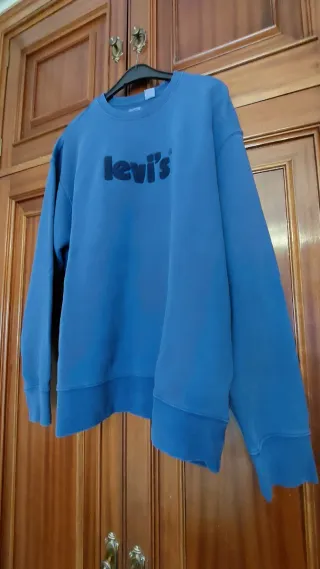 Sudadera Levi's Azul Talla L/XL Sin Estrenar