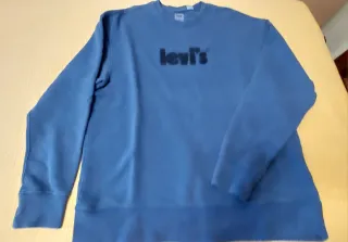 Sudadera Levi's Azul Talla L/XL Sin Estrenar