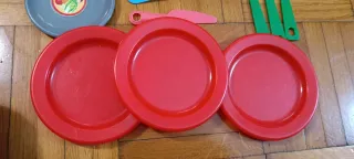 Lote utensilios de cocina de juguete