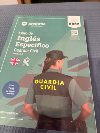 libro de inglés específico guardia civil 2.0