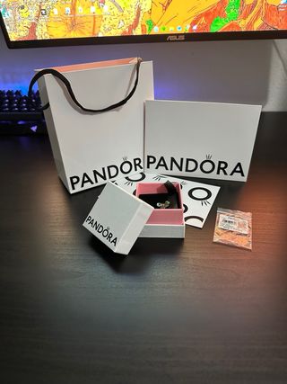 Pandora Charm Camaleón Pascal Disney + Pack Regalo