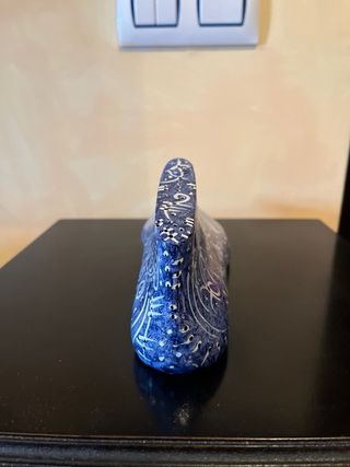 Horma de madera pintada a mano