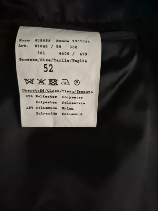 Gabardina Bugatti Corte Inglés  azul marino