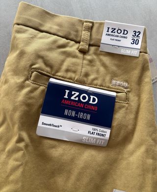 Pantalones IZOD American Chino Slim Fit 32x30