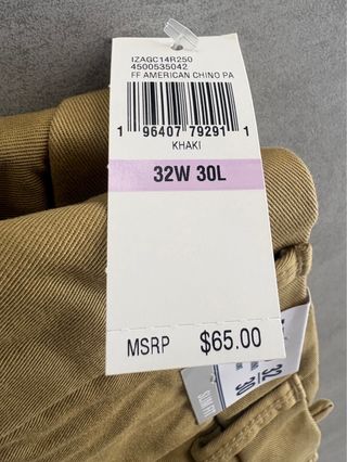 Pantalones IZOD American Chino Slim Fit 32x30