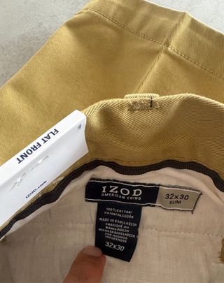 Pantalones IZOD American Chino Slim Fit 32x30