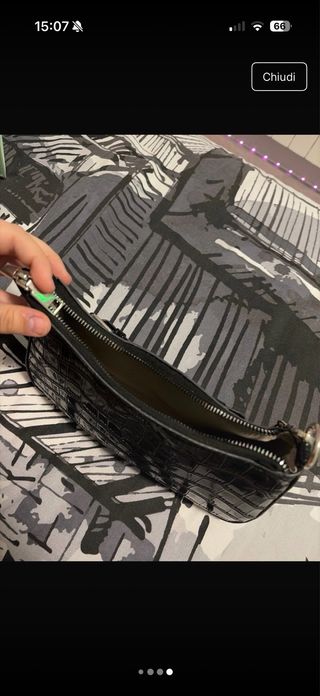 Borsetta Y2K vintage con cuore