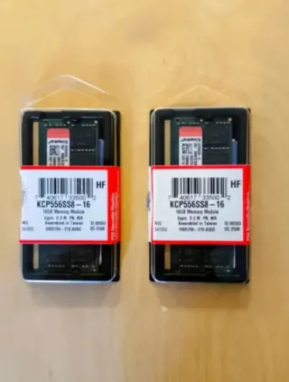 32GB Nuevo DDR5 Dual Channel Kingston 5600 (2x16GB