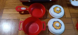 Cocina de juguete con accesorios