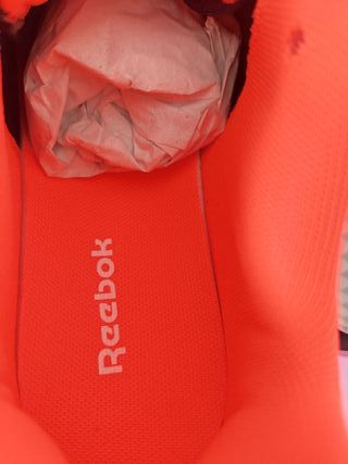 Zapatillas Reebok Talla 38 Azul Marino y Naranja
