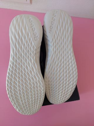 Zapatillas Reebok Talla 38 Azul Marino y Naranja